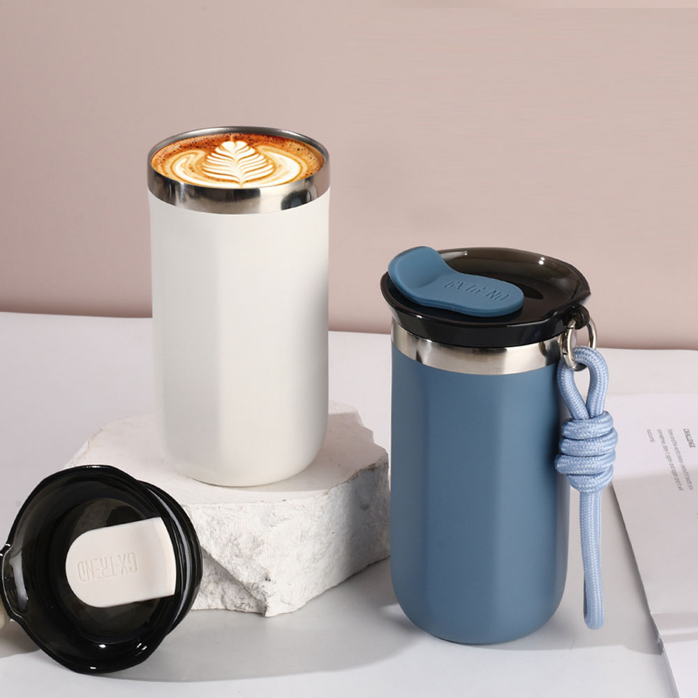 تراول ماگ تبلیغاتی استیل 350 میلی لیتری کد TM-100 - تصویر 1